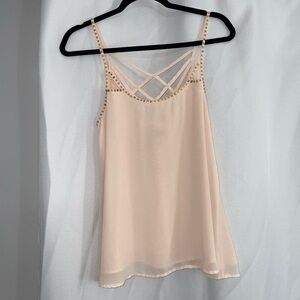 Elegant Spaghetti Strap tank Top